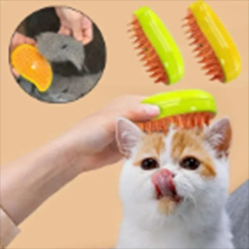 Pet Grooming Spray Massage Comb, Hair Removal