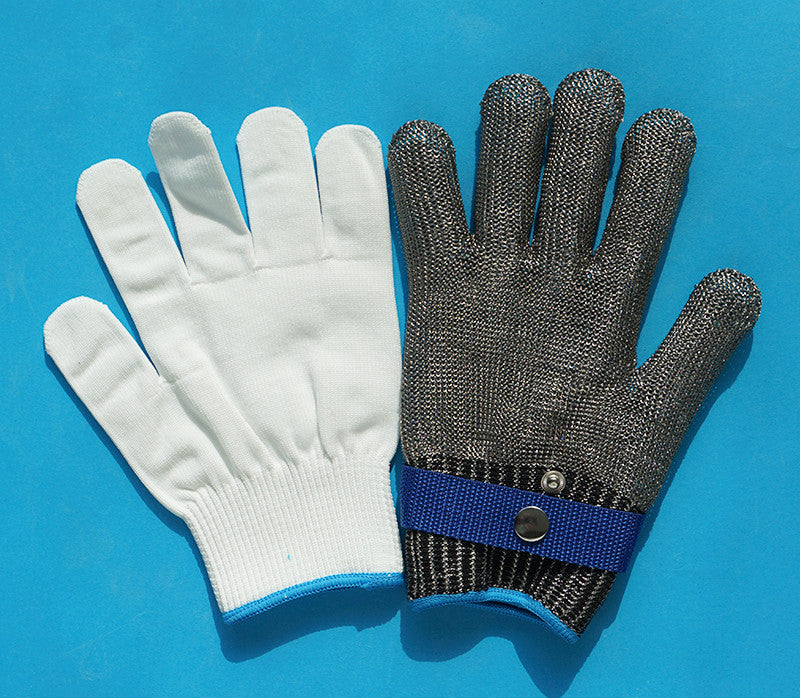 Safety Cut-Resistant Stainless Steel Gloves for Home Use