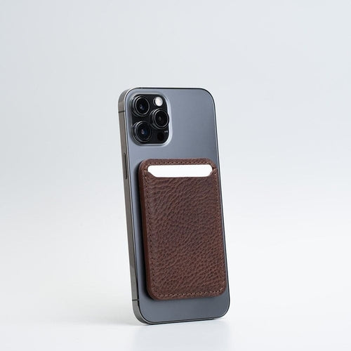 Full-Grain Leather Wallet compatible with MagSafe - Classic