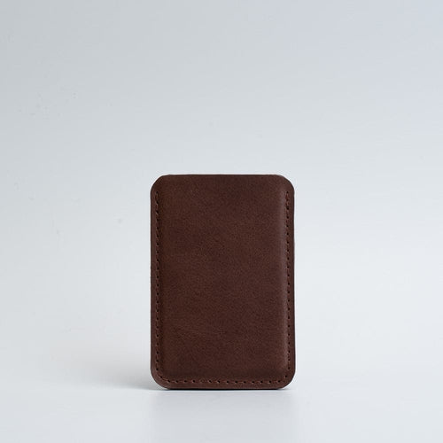 Leather Wallet compatible with MagSafe - The Minimalist